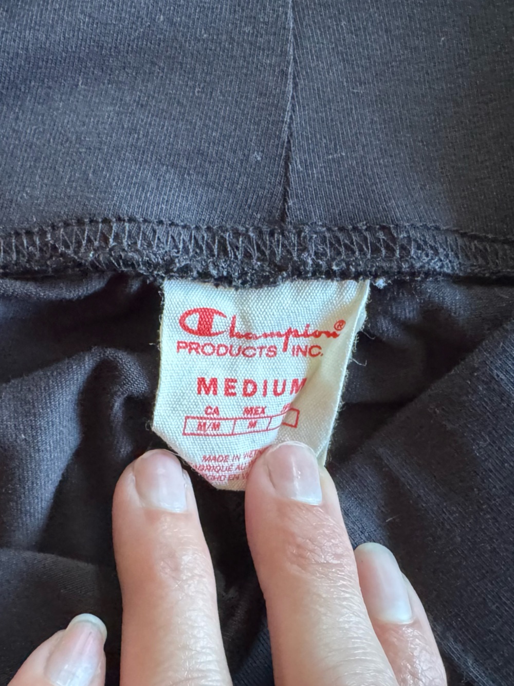 Champion Black High-Rise Bike Shorts with pleats - Picture 2 of 3